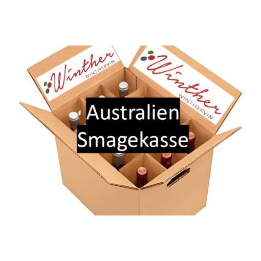 Australske lækkerier smagekasse med 12 flasker