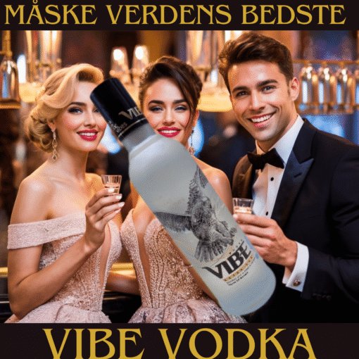 Vibe Vodka, 40% 50 cl.